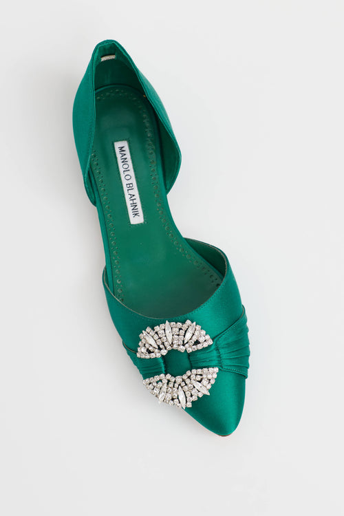 Manolo Blahnik Luanda Flat