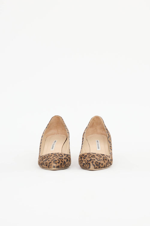 Manolo Blahnik Suede BB Pump