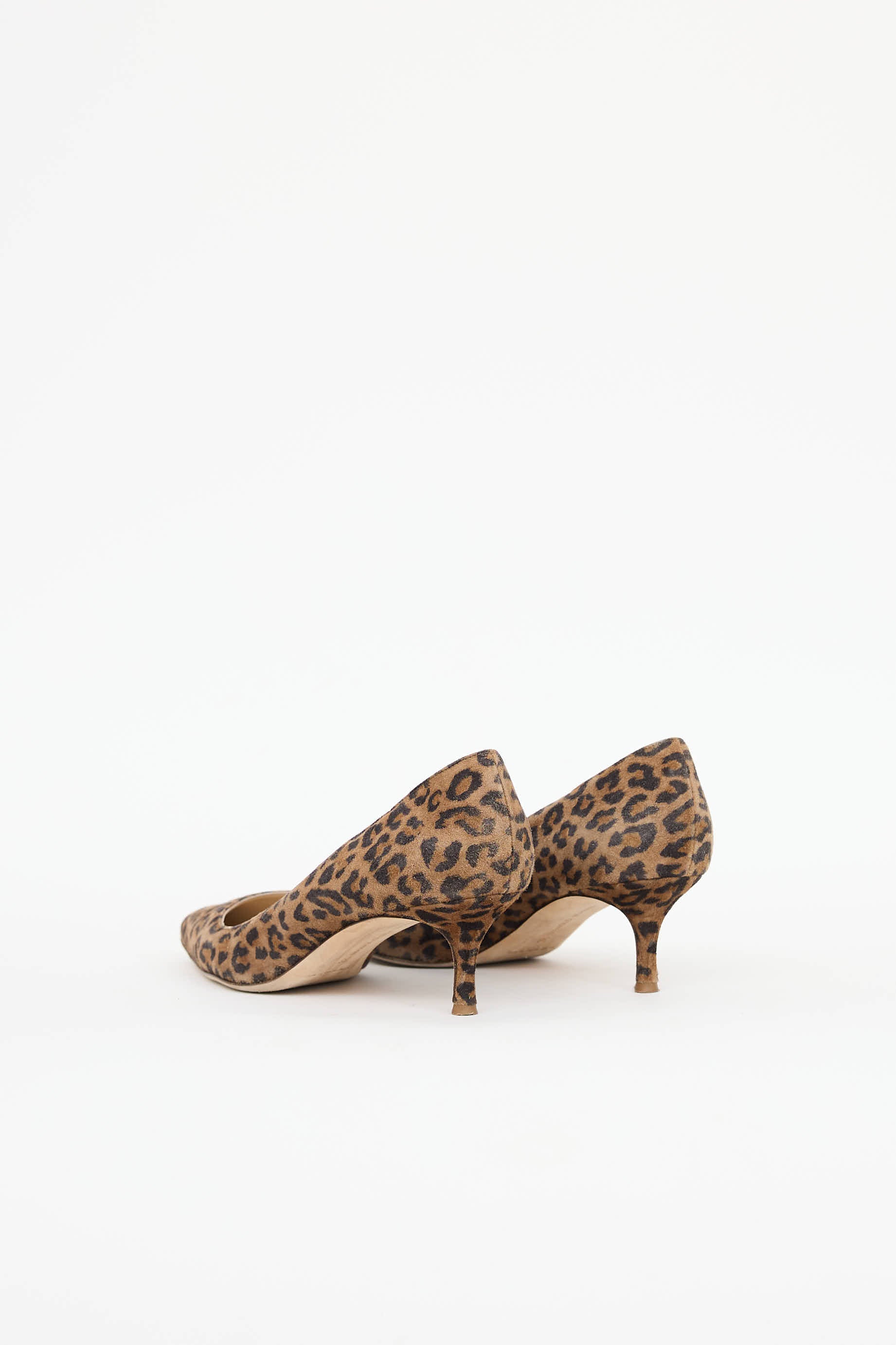 Manolo Blahnik Suede BB Pump
