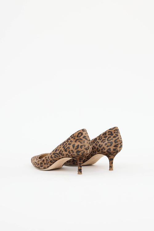 Manolo Blahnik Suede BB Pump