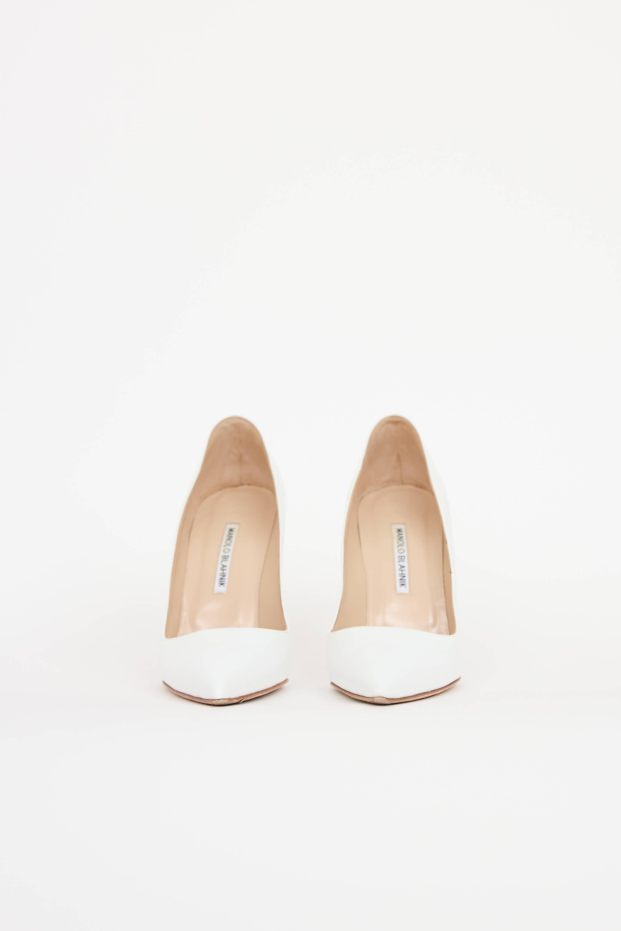 Manolo Blahnik Leather BB Pump