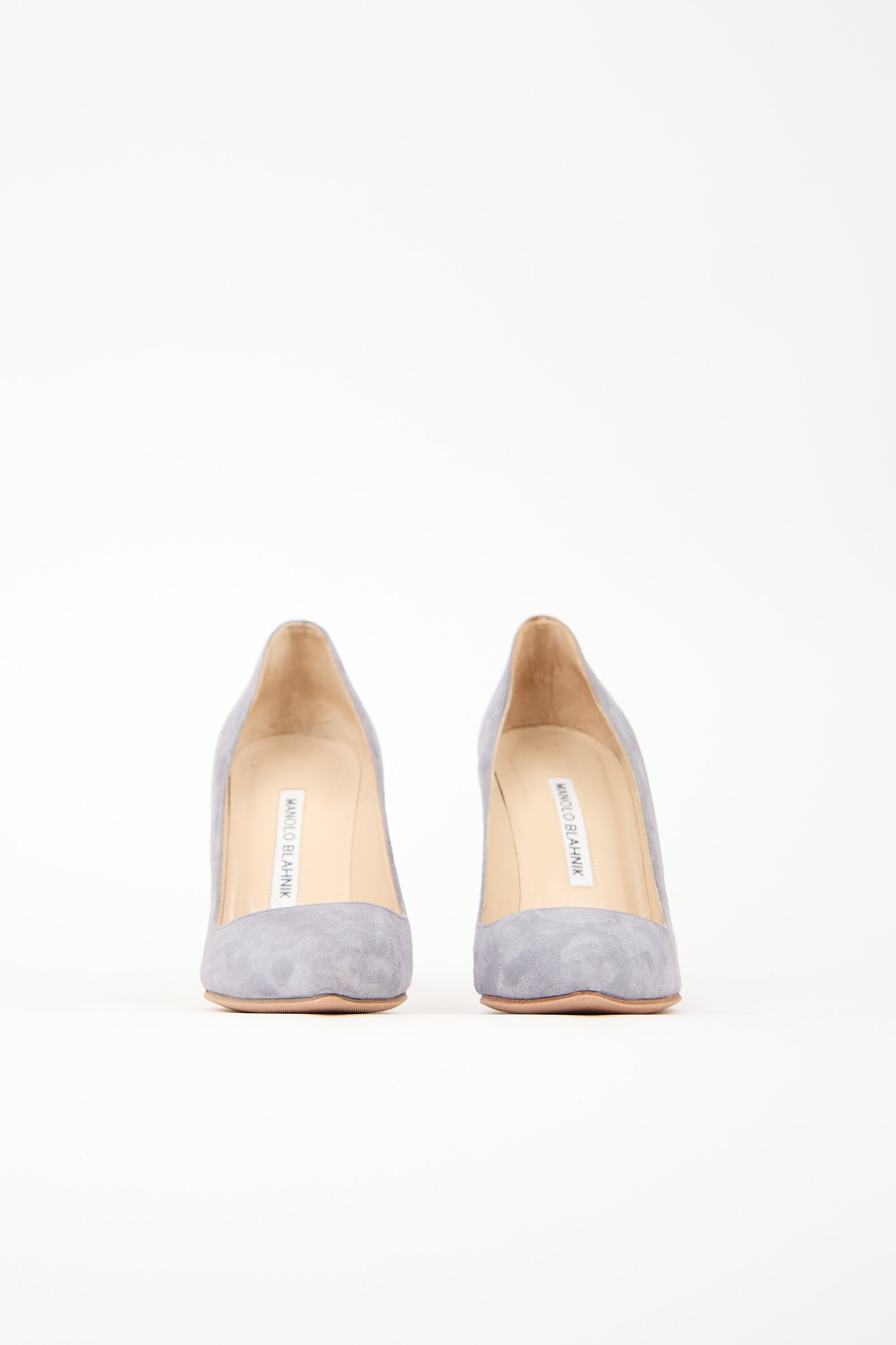 Manolo Blahnik Suede BB Pump
