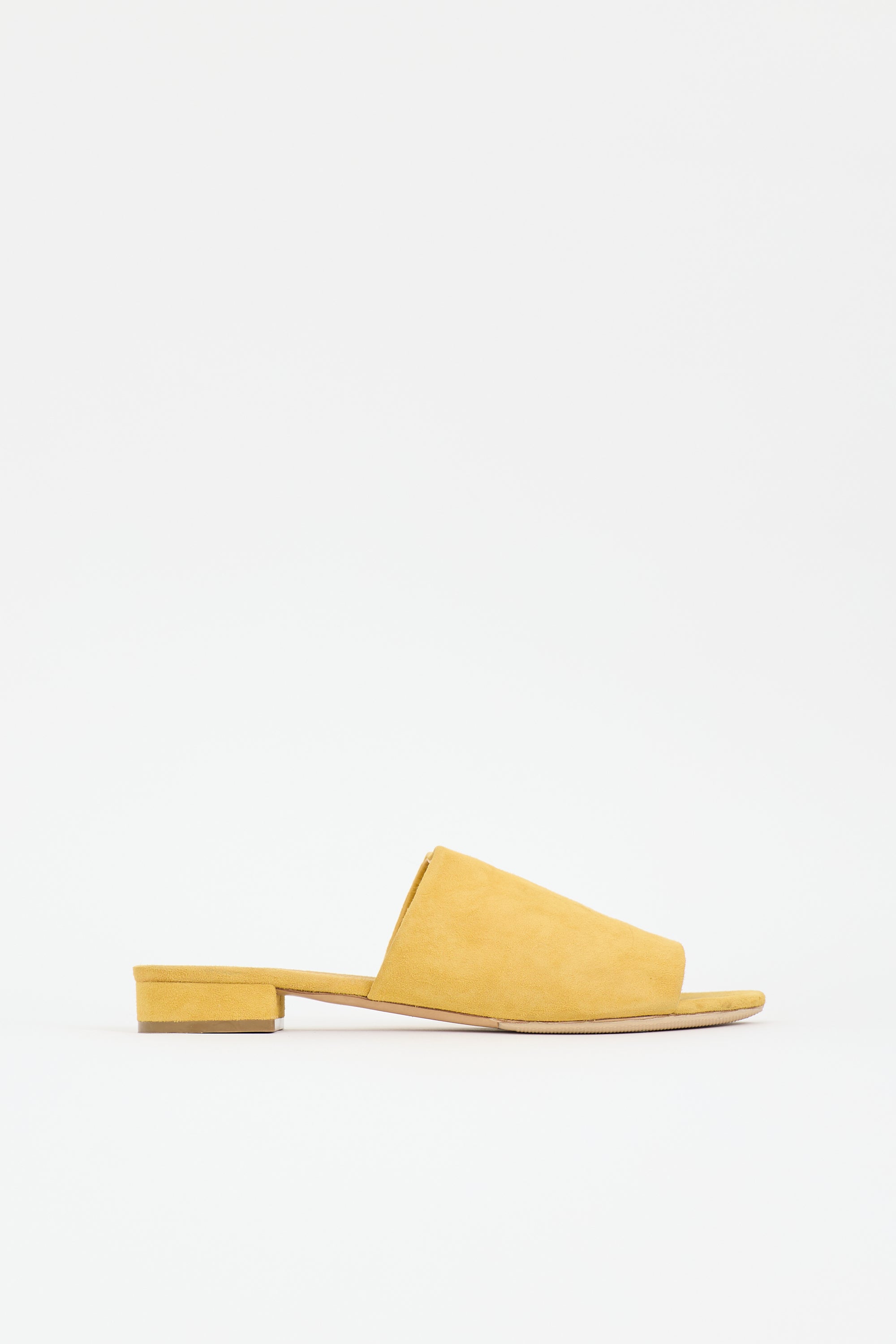 Mansur Gavriel Suede Flat Mule
