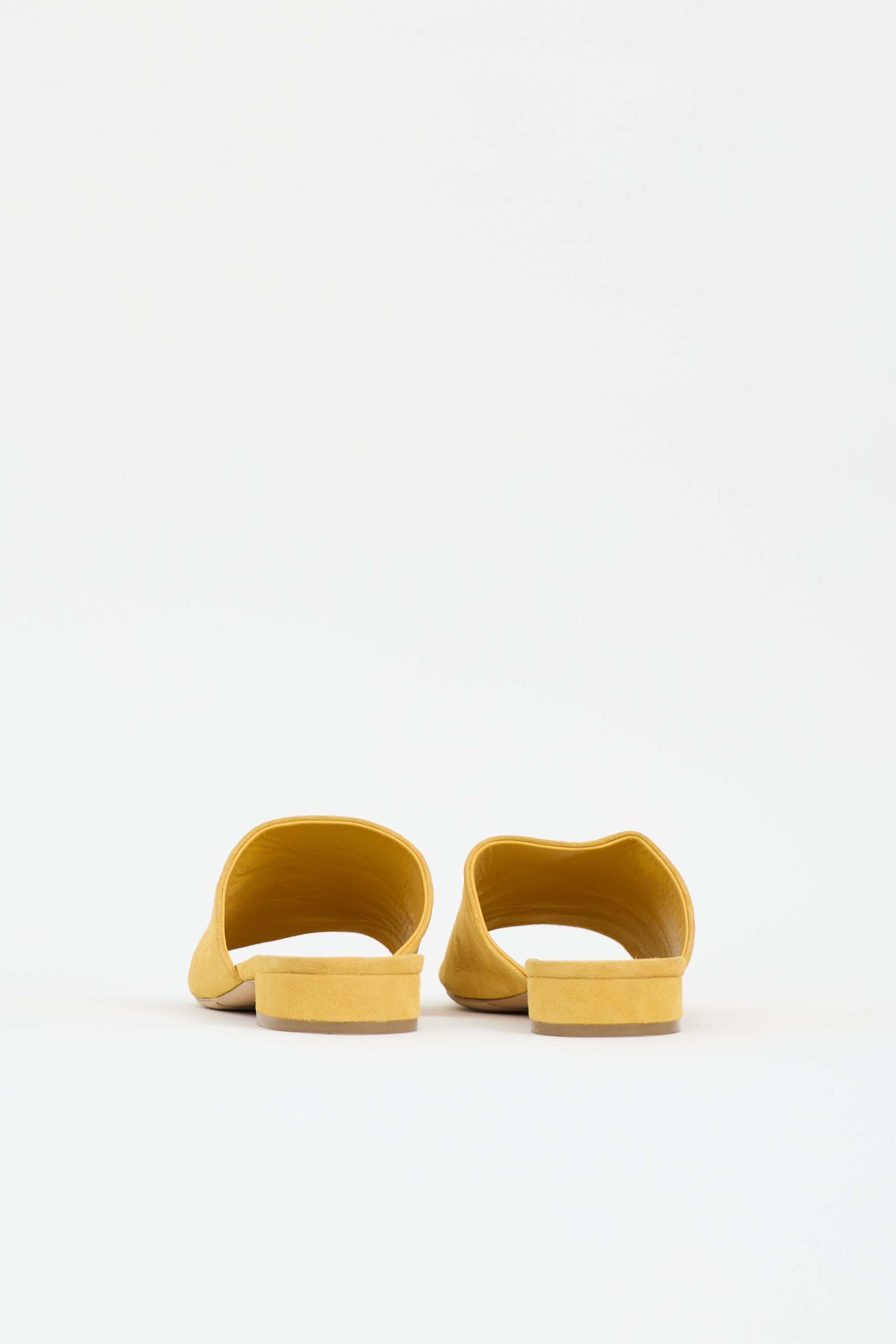 Mansur Gavriel Suede Flat Mule