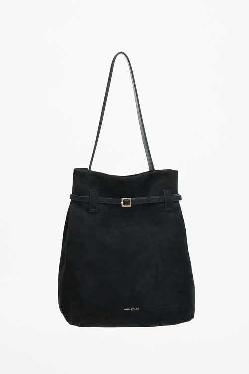 Manu Atelier Suede Tote Du Jour Bag