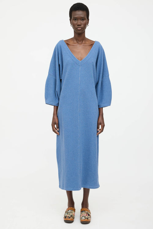 Mara Hoffman V-Neck Sweater Dress
