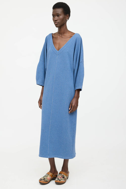 Mara Hoffman V-Neck Sweater Dress