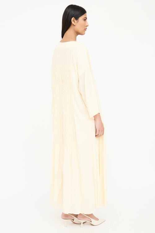Mara Hoffman Smocked Panel Dress
