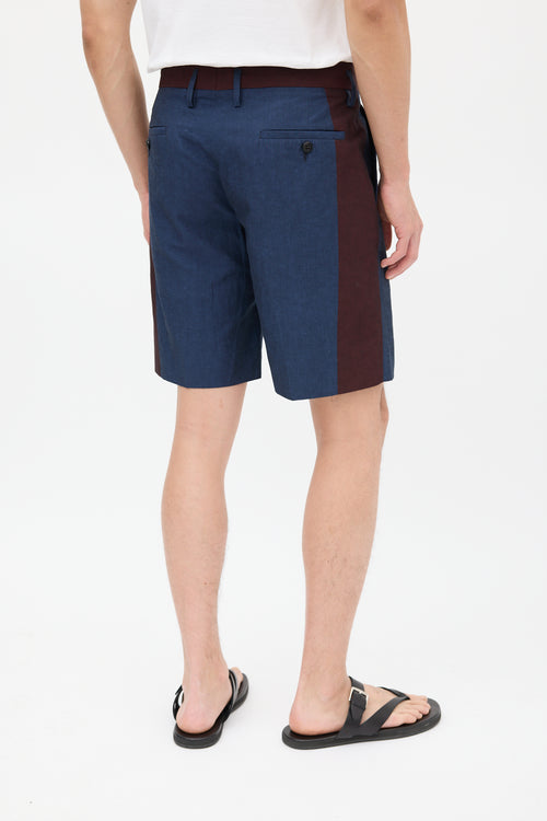 Marc Jacobs Navy & Red Shorts