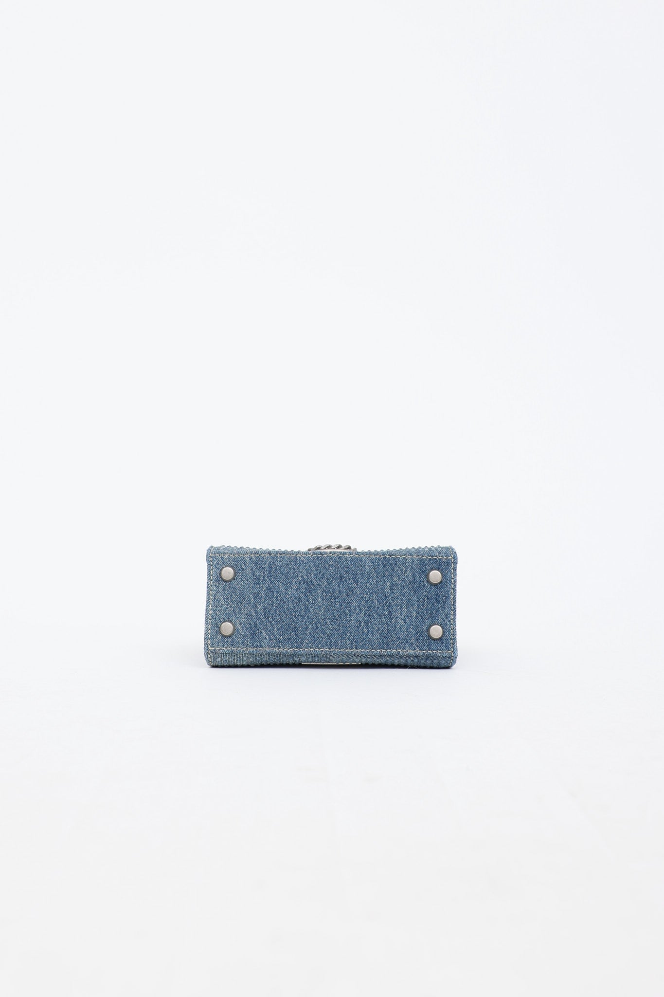 Marc Jacobs St Marc Crystal Denim Mini Bag
