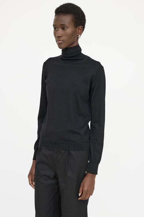 Maison Margiela Wool Turtleneck Top