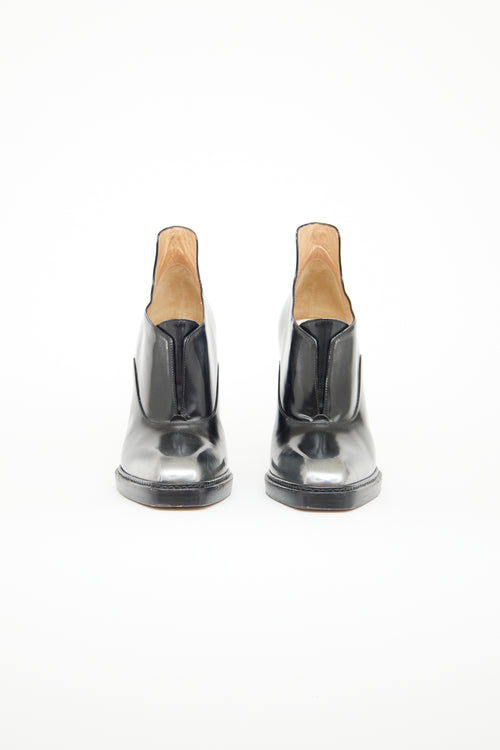 Maison Margiela Black & Silver Nail Wedge