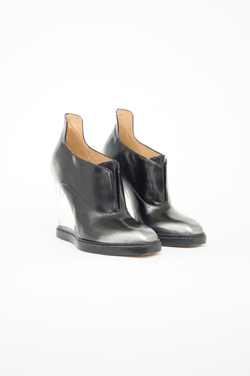 Maison Margiela Black & Silver Nail Wedge
