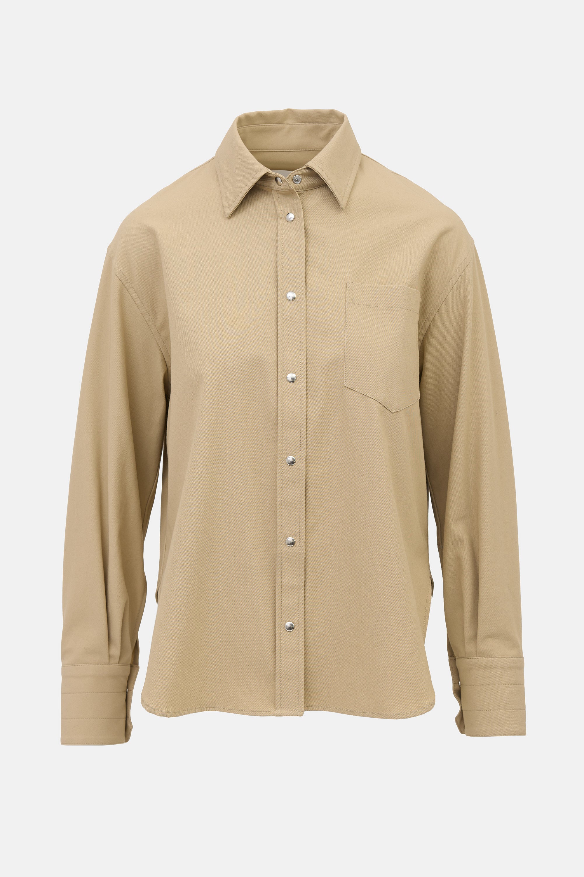 Maria McManus Twill Snap Button Shirt
