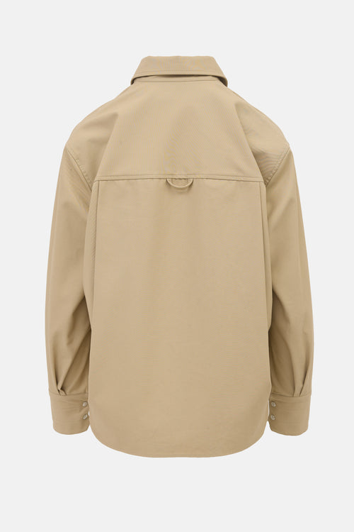 Maria McManus Twill Snap Button Shirt