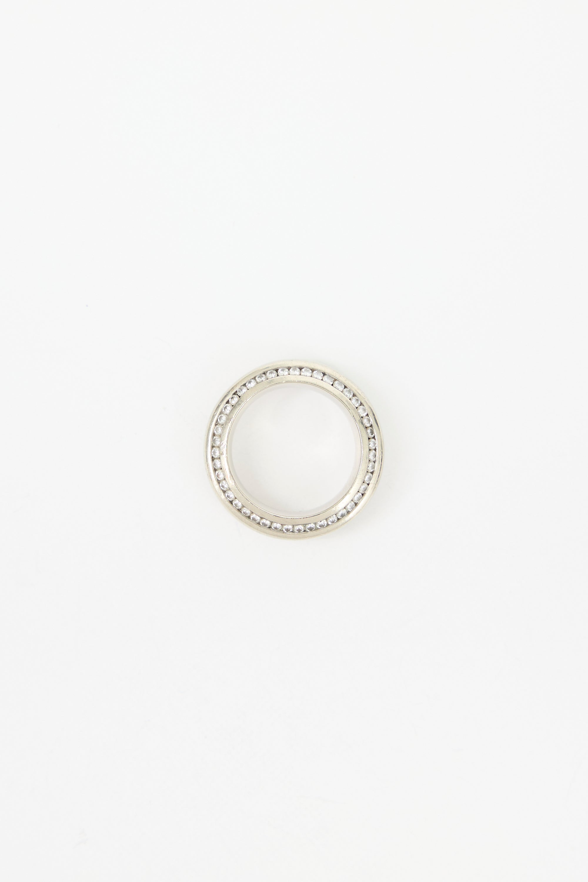 Mark Lash 19K White Gold & Diamond Ring