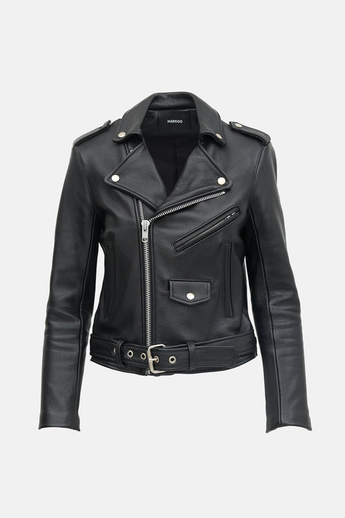 Markoo Leather Moto Jacket