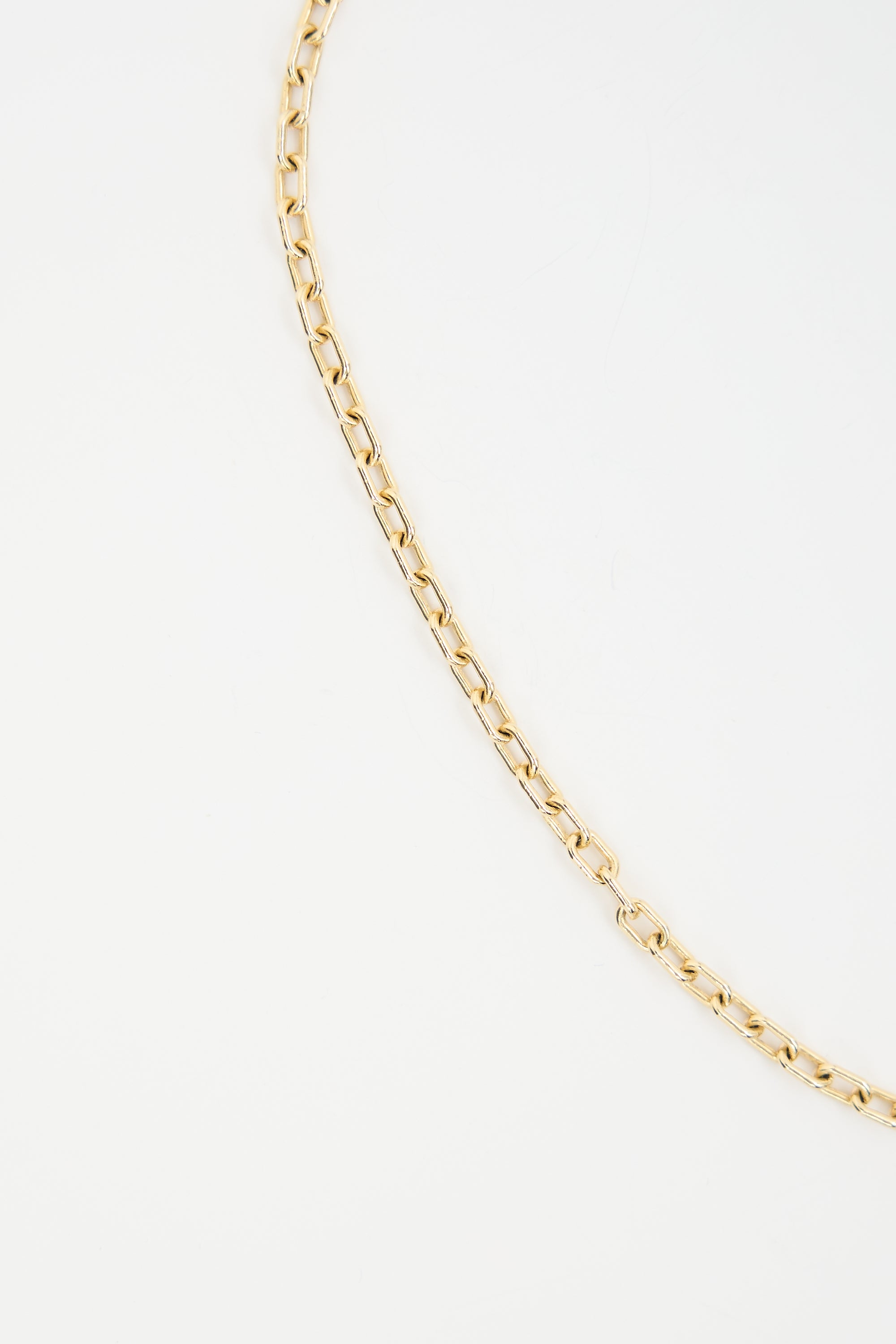 Marlo Laz 14K Yellow Gold Elongated Cable Chain