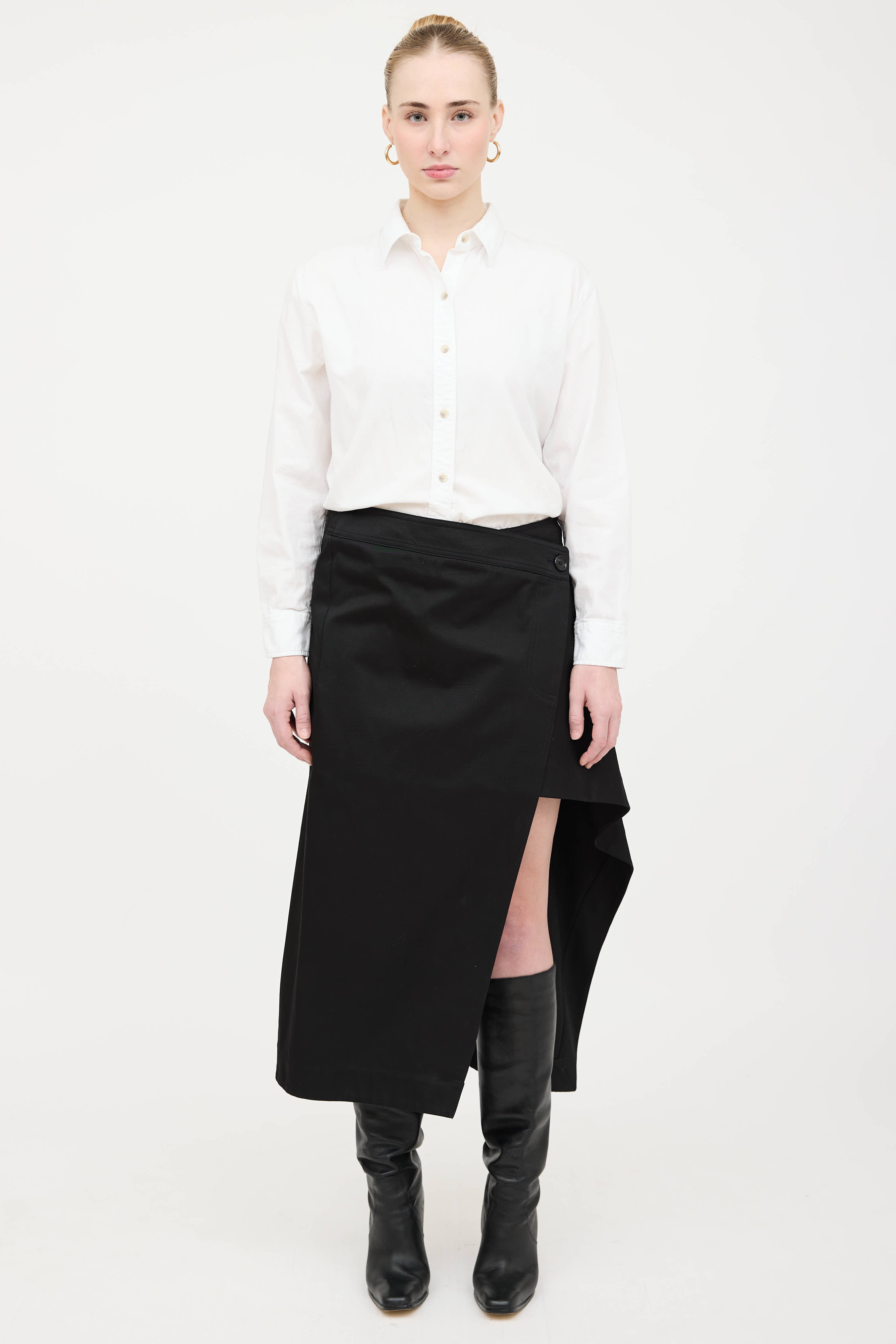 Marni Asymmertical Gonna Skirt