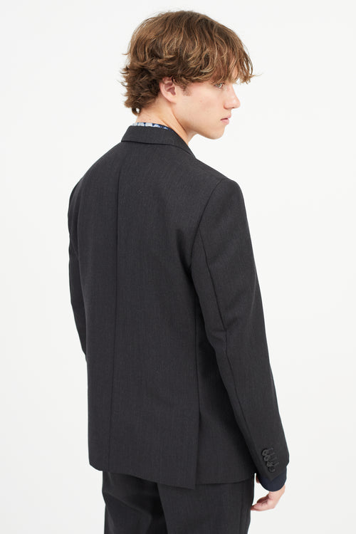 Marni Grey Wool & Mohair Blazer