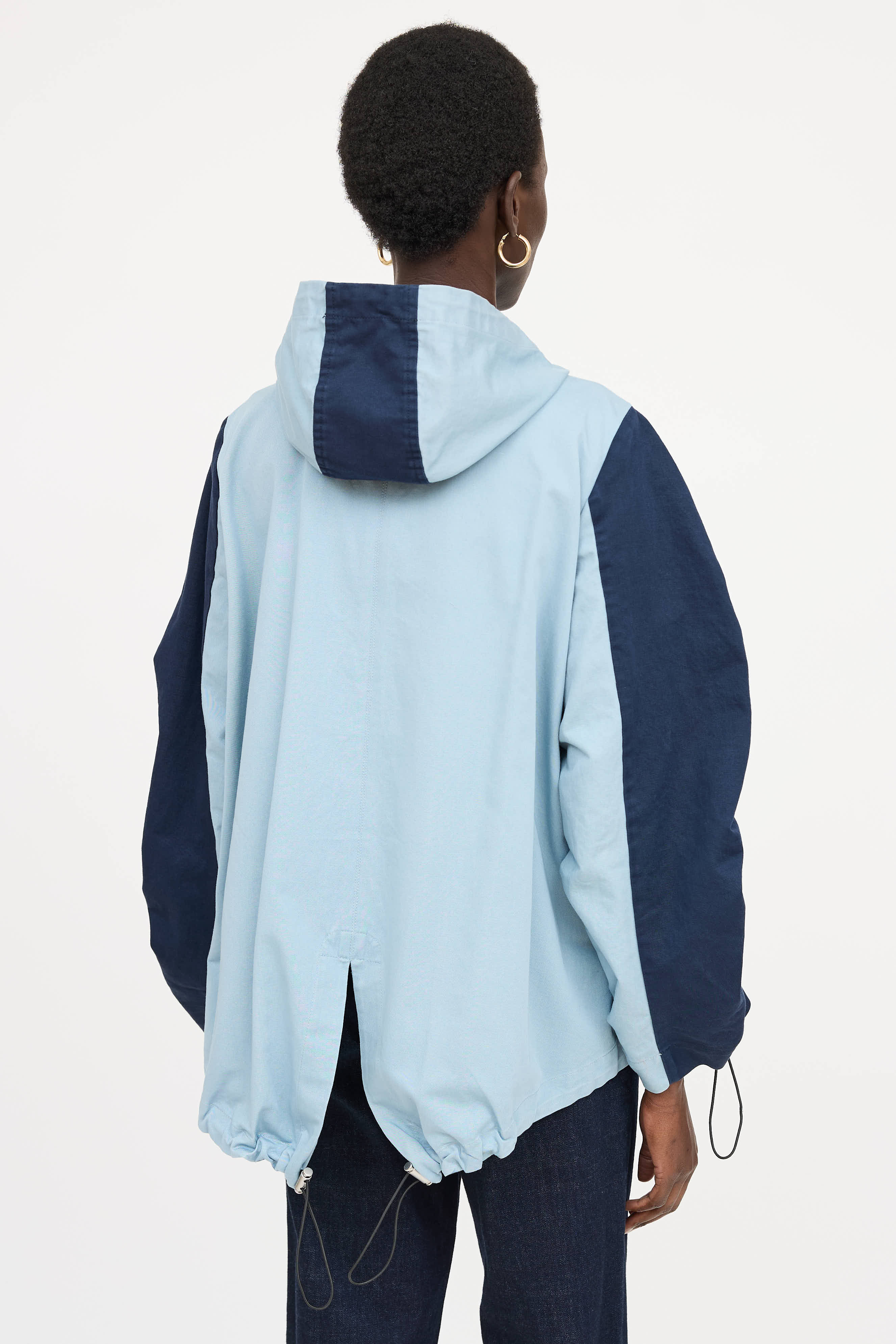 Marni2-Tone Cinched Sleeve Jacket
