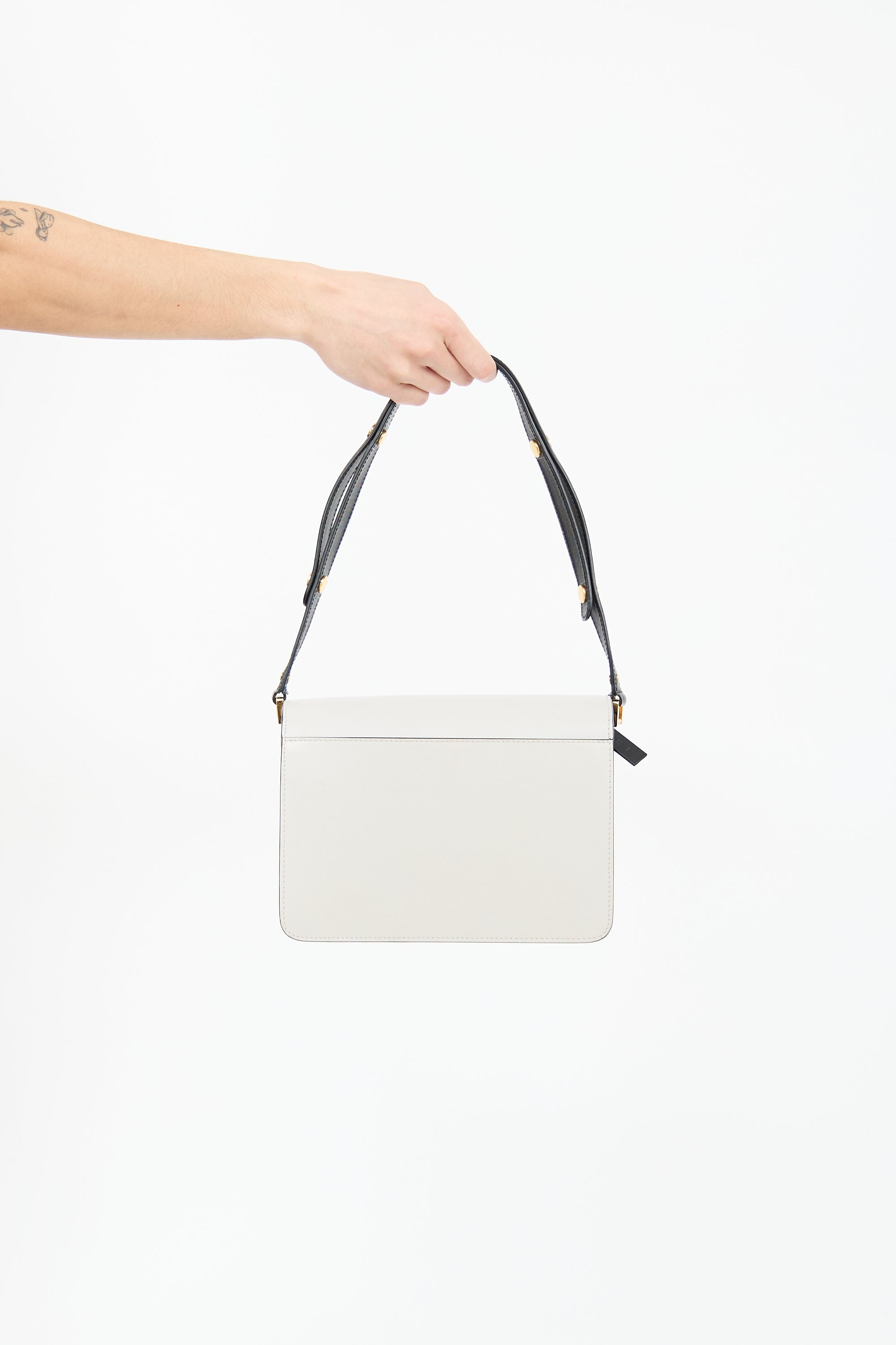 Marni Grey & Multi Trunk Bag