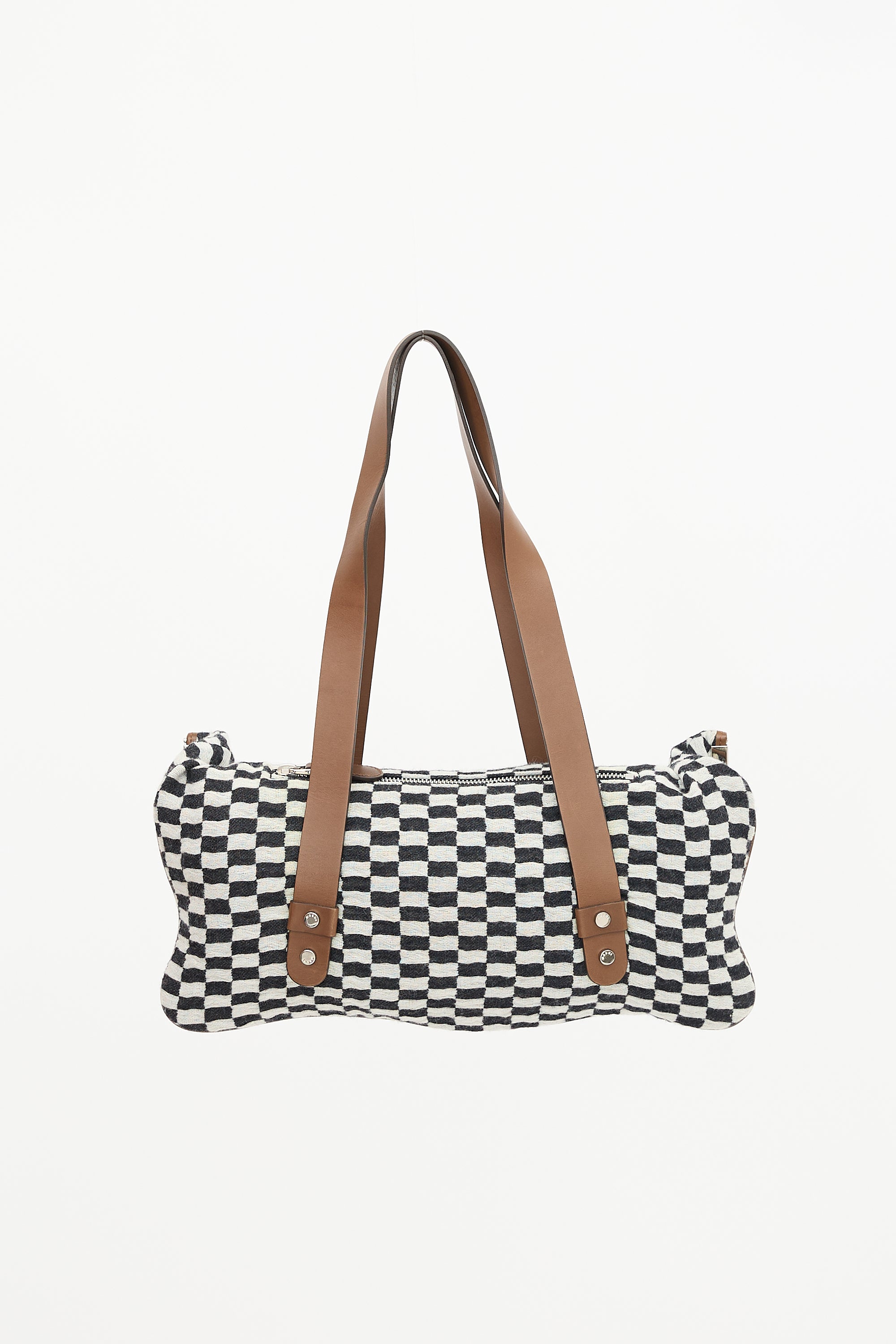 Marni FW 2009 Checker Folded Shoulder Bag