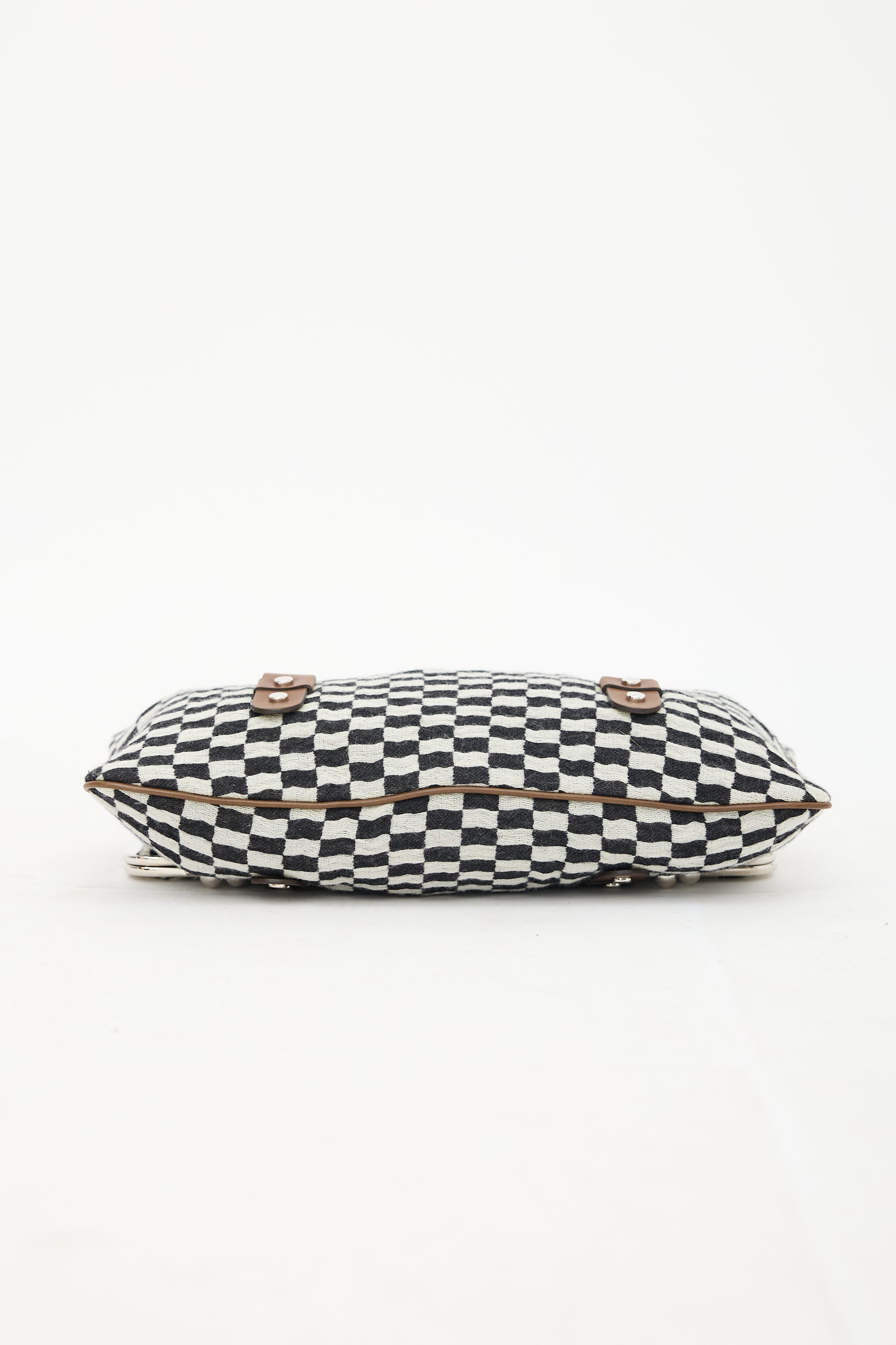 Marni FW 2009 Checker Folded Shoulder Bag