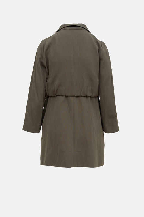 Marni Wool & Linen Belted Jacket