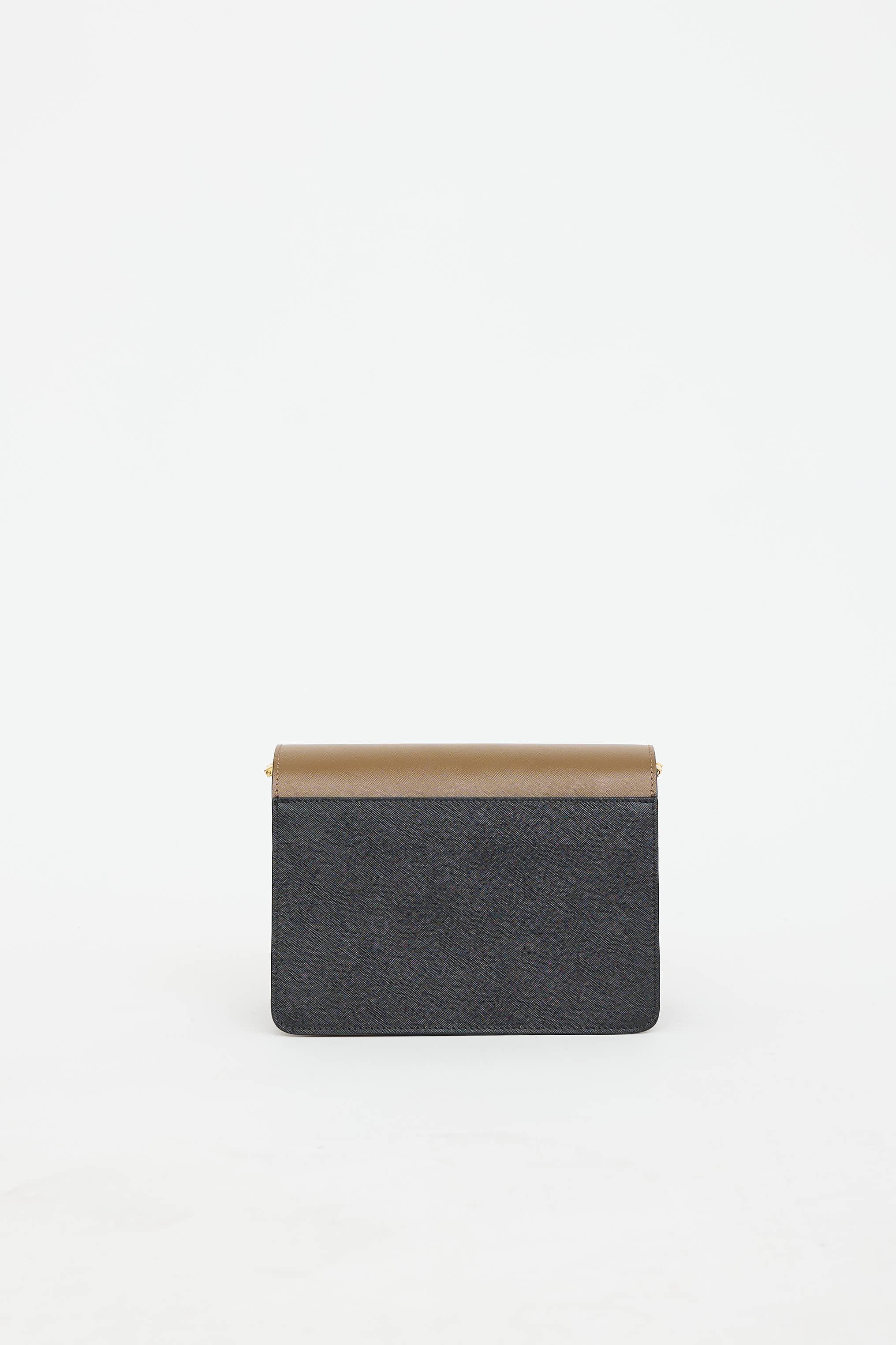 Marni Leather Trunk Shoulder Bag