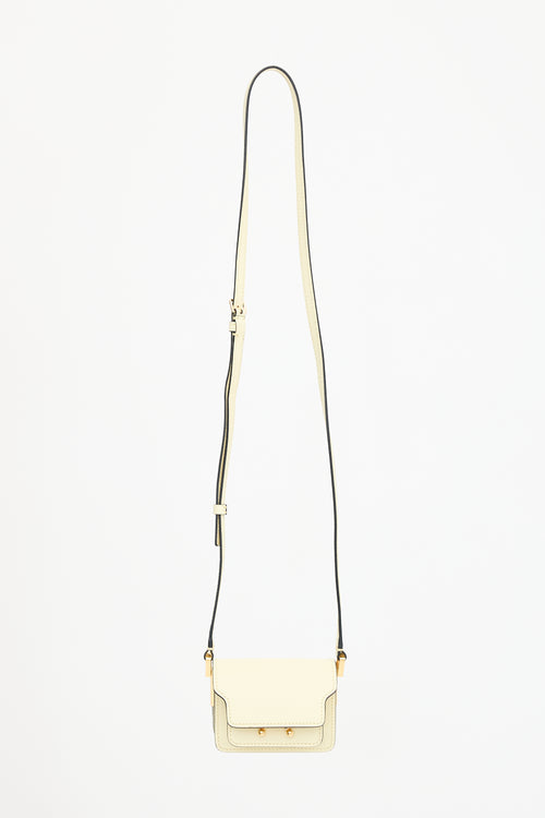 Marni Leather Nano Trunk Bag