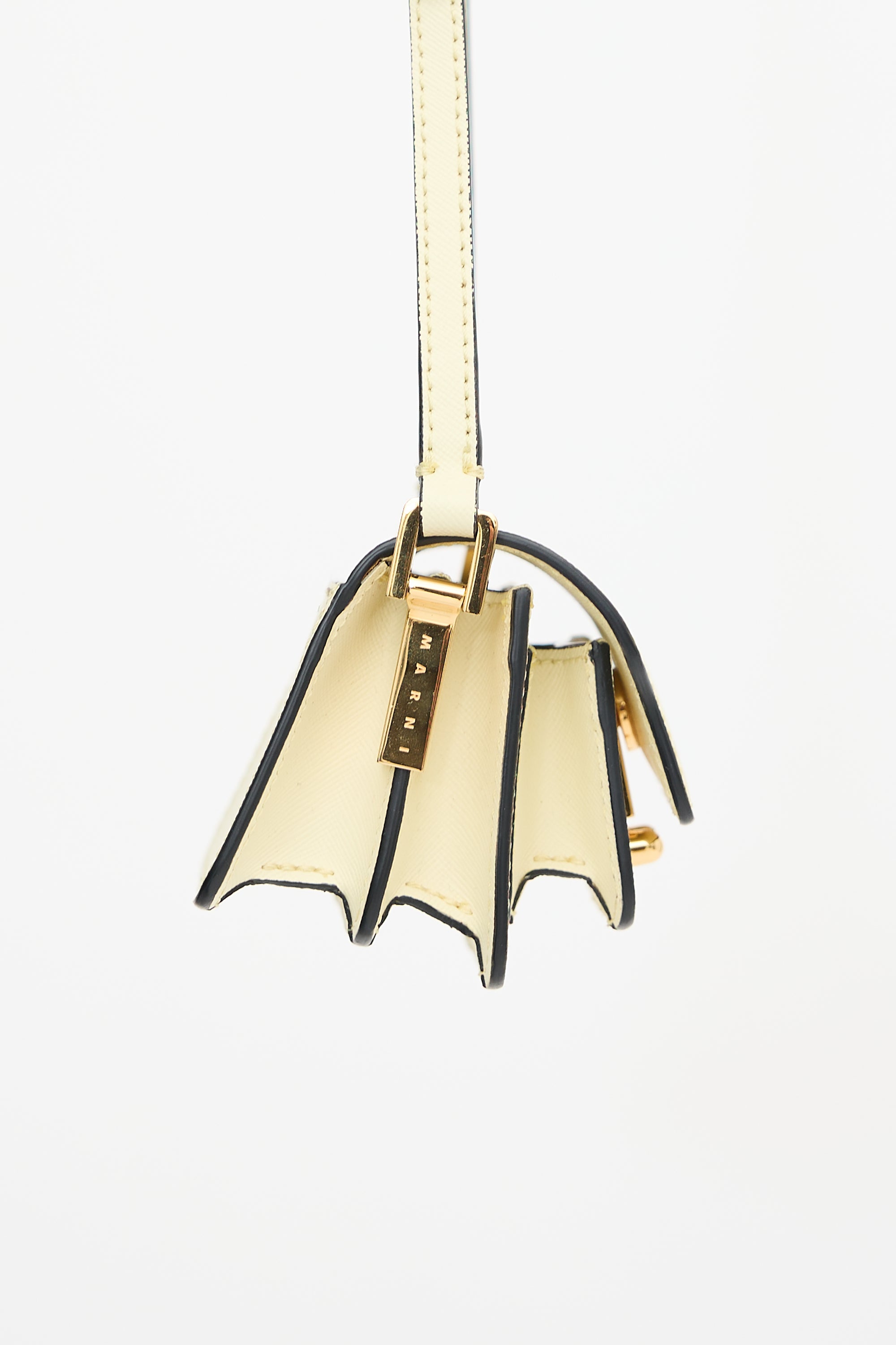 Marni Leather Nano Trunk Bag