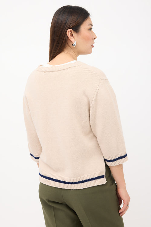Marni Logo Embroidered Sweater