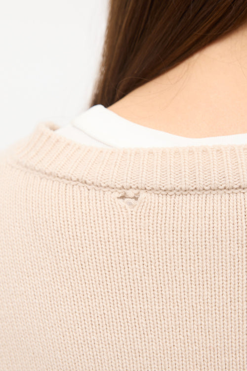 Marni Logo Embroidered Sweater