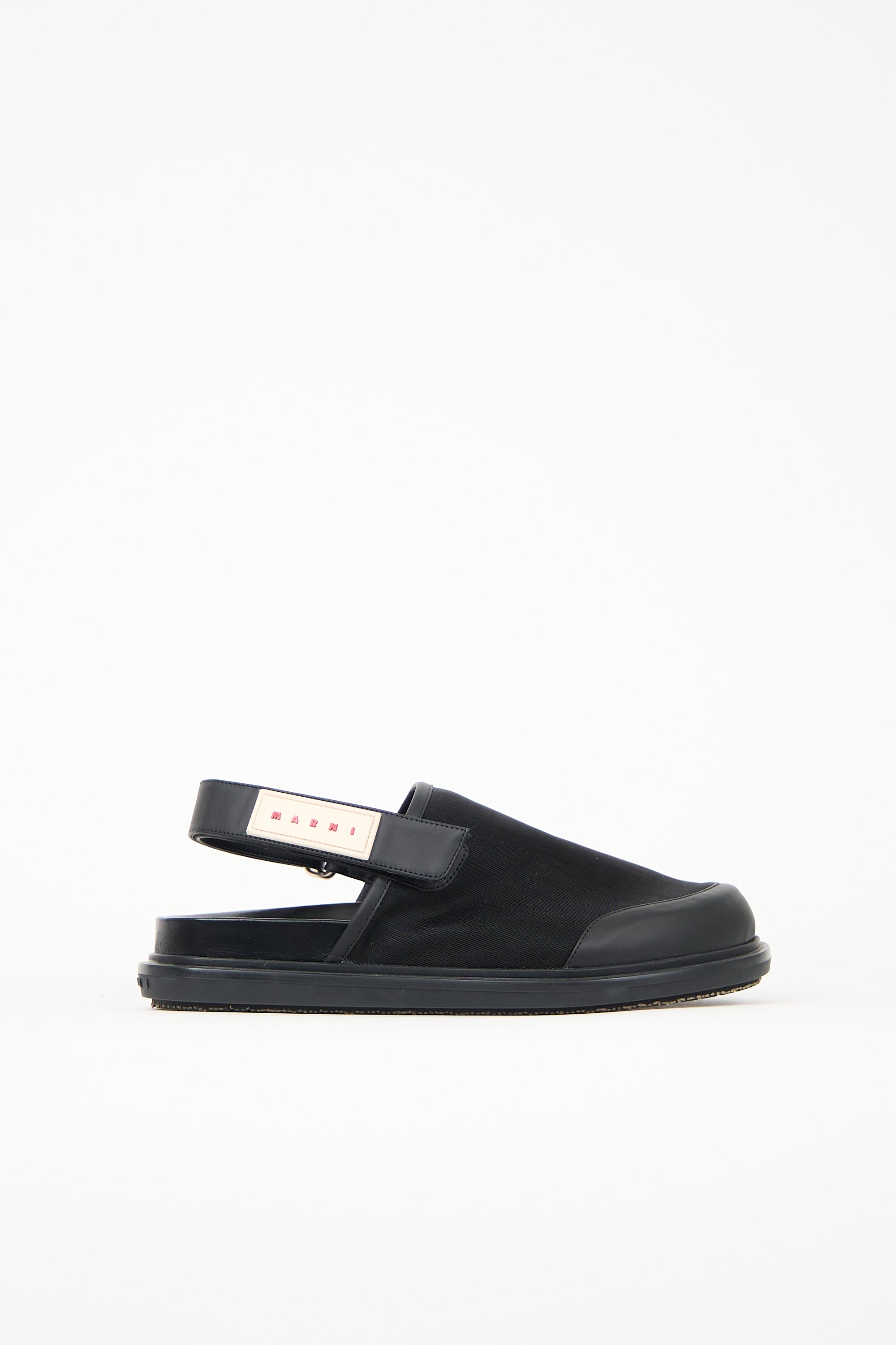 Marni Mesh Logo Mule