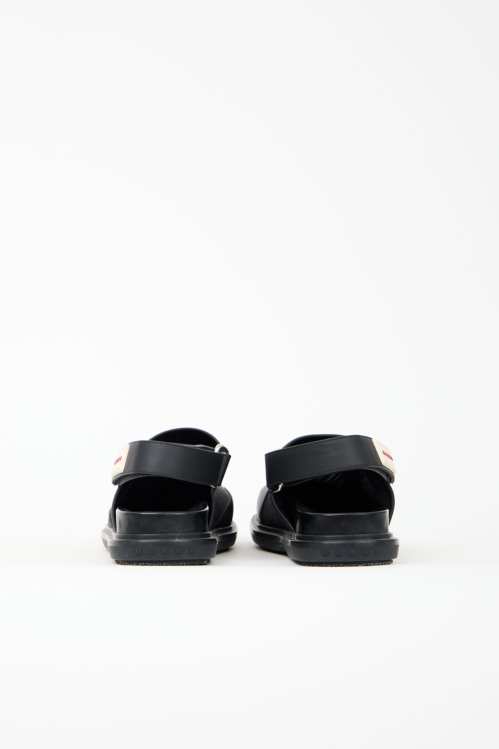 Marni Mesh Logo Mule
