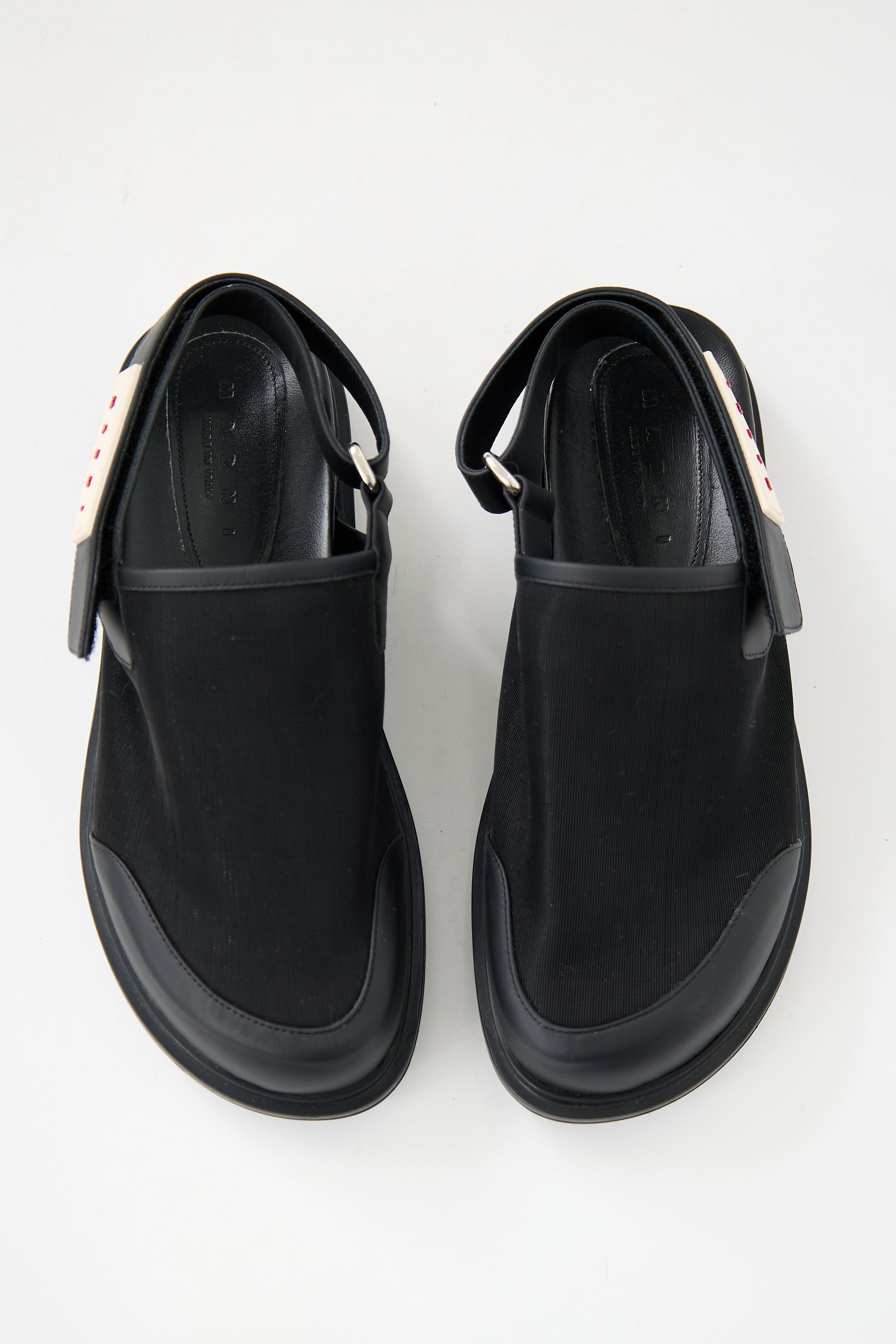 Marni Mesh Logo Mule