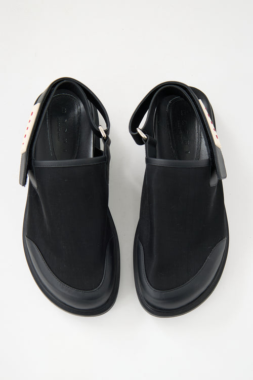 Marni Mesh Logo Mule