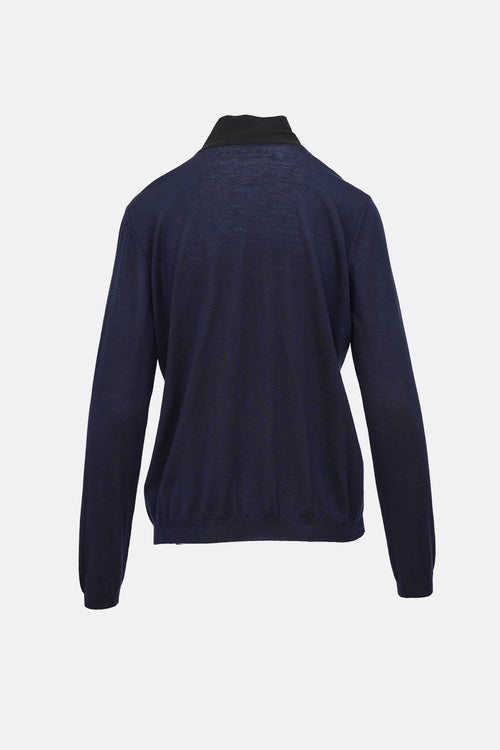  Cashmere Bow Cardigan