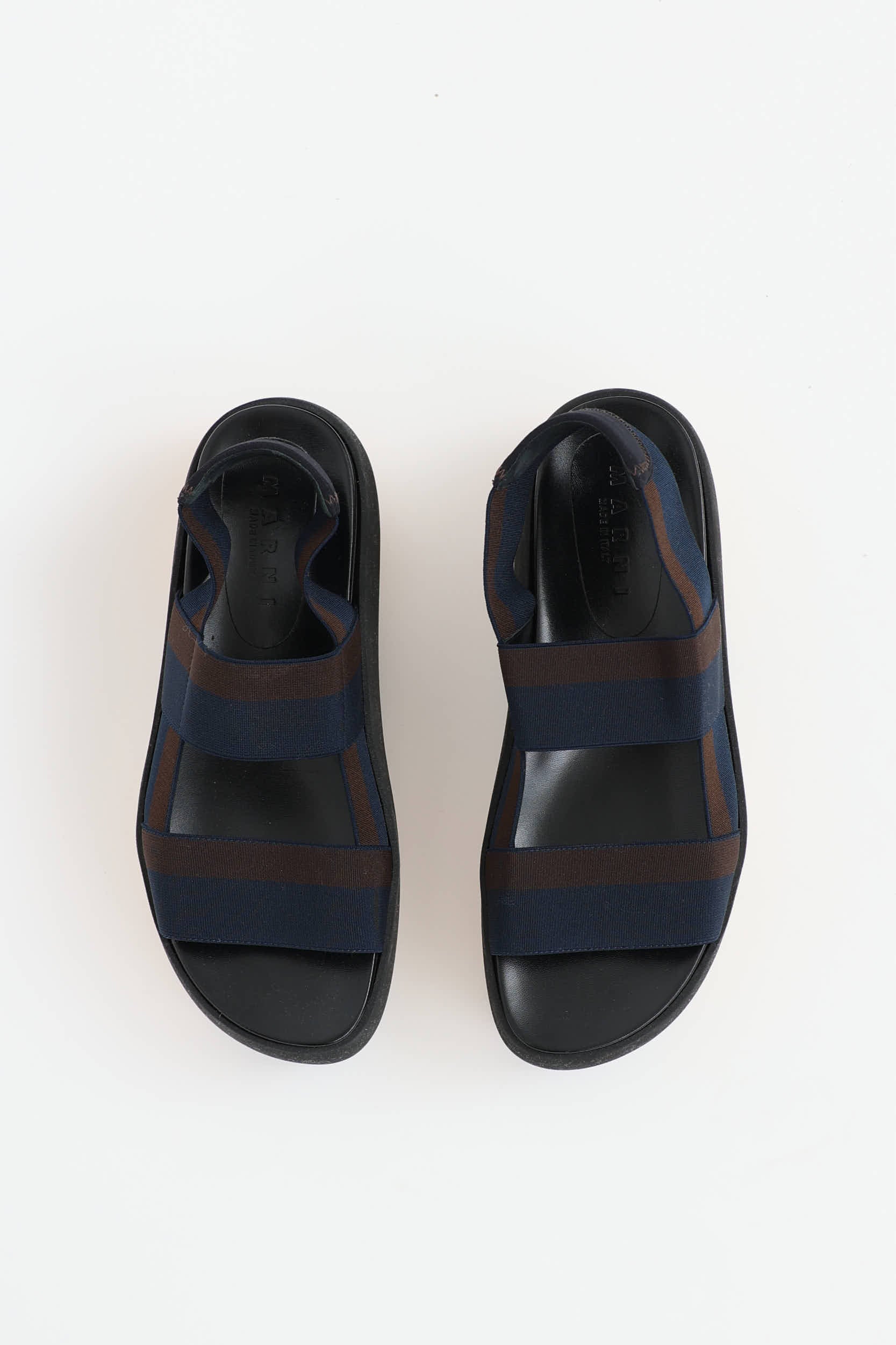 Marni Wood Platform Sandal