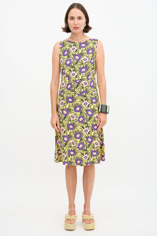 Marni Printed Shift Dress