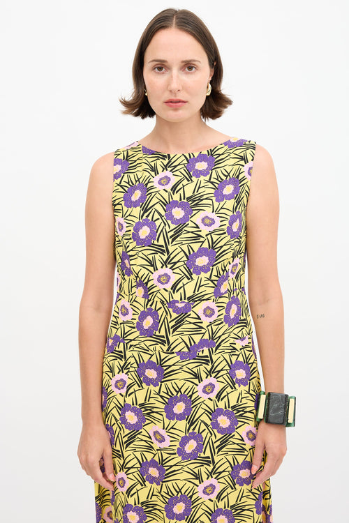 Marni Printed Shift Dress