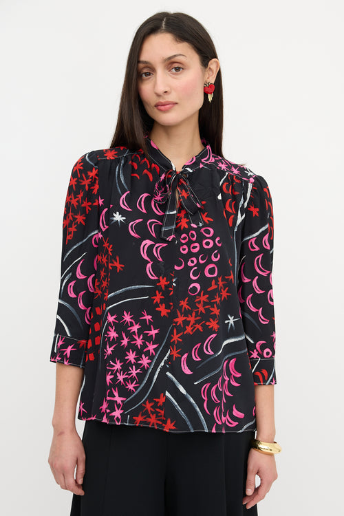 Marni Silk Printed Blouse