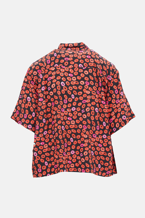 Marni Silk Kiss Print Shirt