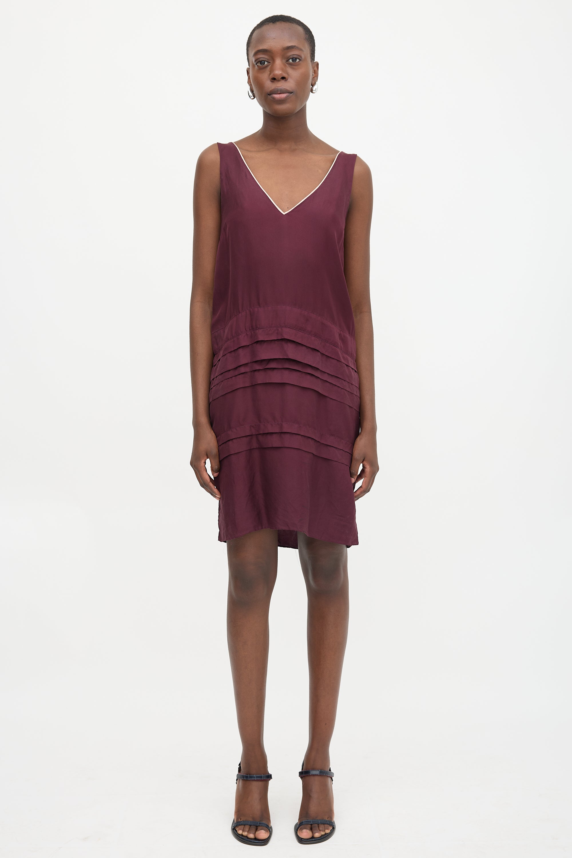 Marni Silk Trimmed Dress