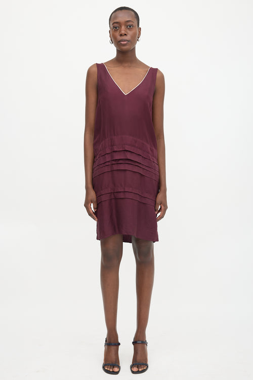 Marni Silk Trimmed Dress
