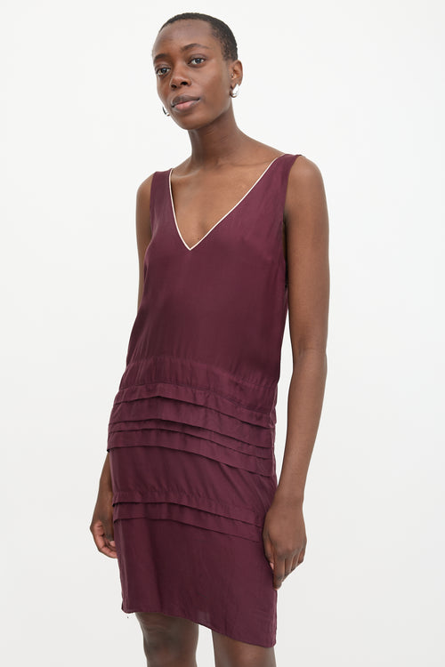 Marni Silk Trimmed Dress