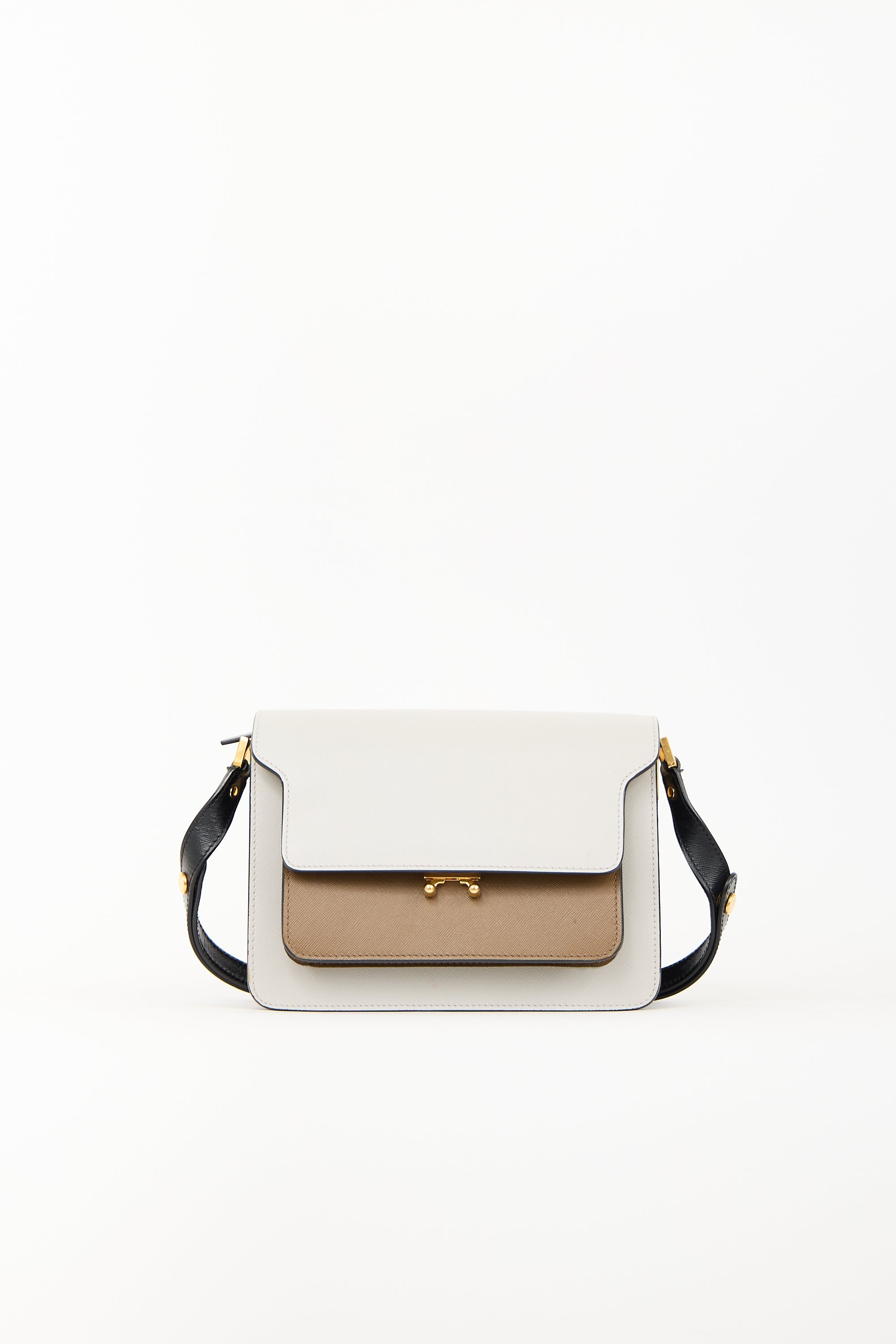 Marni Grey & Multi Trunk Bag