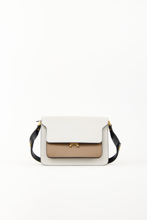 Marni Grey & Multi Trunk Bag