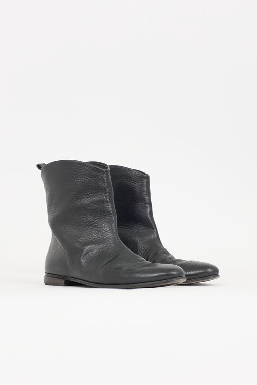 Marsèll Leather Ankle Boot